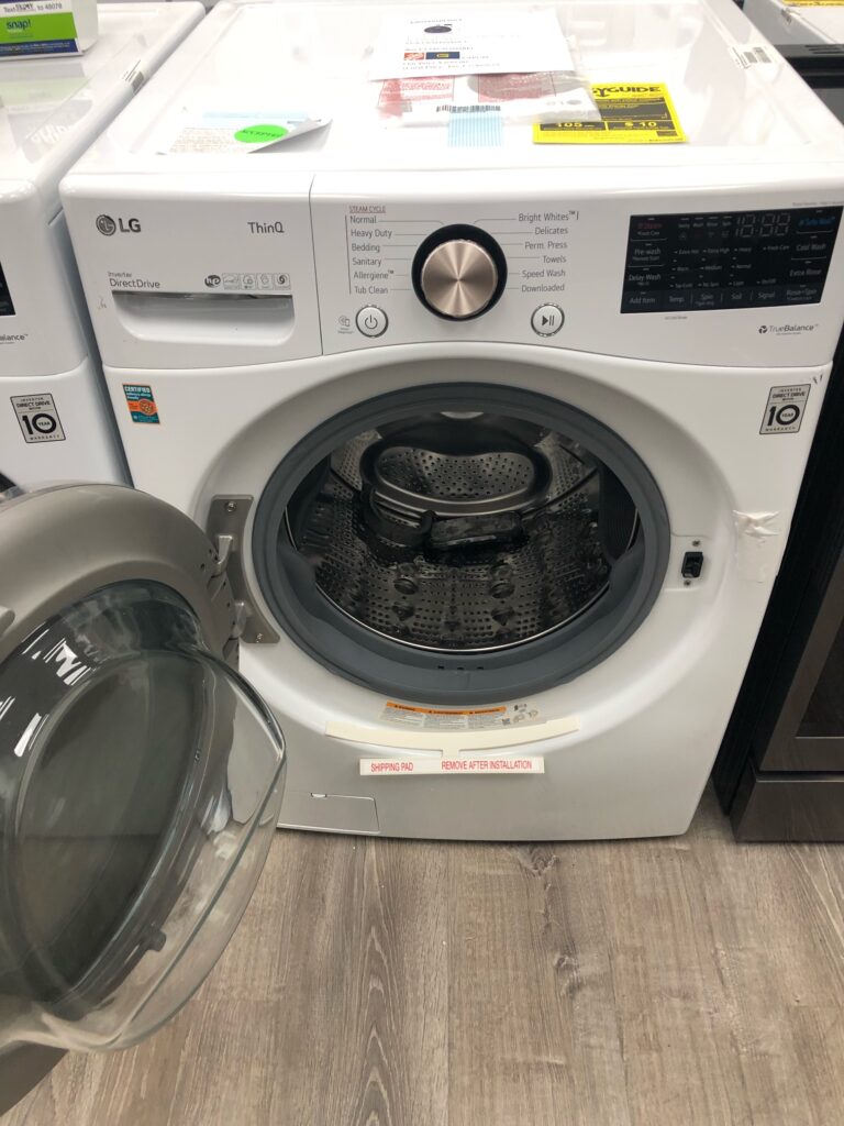 4.5 cu. ft. Ultra Large Capacity Smart wifi Enabled Front Load Washer