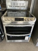 7.3 cu. ft. Smart wi-fi Enabled Electric Double Oven Slide-In Range with ProBake Convection and EasyClean
