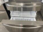 LG 23 cu. ft. Smart French Door Refrigerator InstaView, Door-In-Door & Craft Ice, PrintProof Stainless Steel, Counter Depth - Image 4