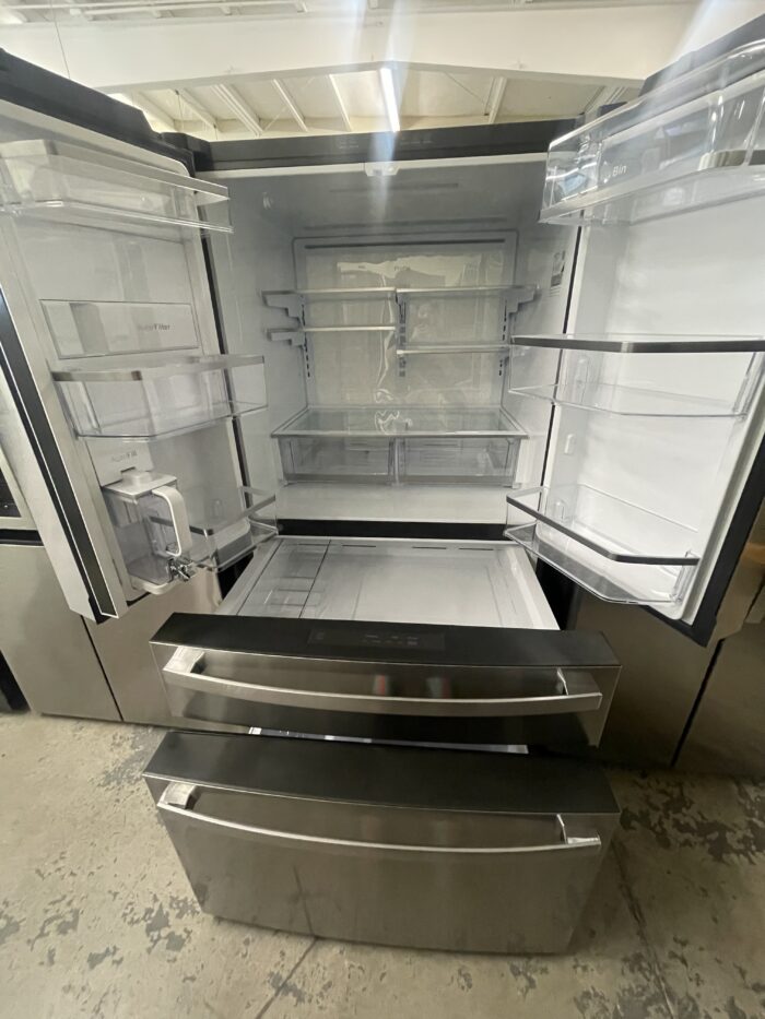 GE Profile 28.7 cu. ft. 4-Door French Door Refrigerator in Stainless Steel with Dual-Dispense Autofill Pitcher - Image 2