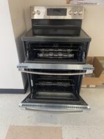 GE 30 in. Burner Element Free-Standing Double Oven Electric Range in Stainless Steel with Convection and Air Fry - Image 2