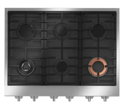 Cafe 36 in. Gas Cooktop in Stainless Steel with 6 Burners