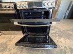 GE Profile 30 in. Smart Slide-In Double Oven Gas Range in Fingerprint Resistant Stainless Steel - Image 4