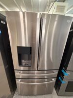 GE Profile 22.4 Cu. Ft. Smart Counter-Depth 4-Door French-Door Refrigerator in Fingerprint Resistant Stainless Steel