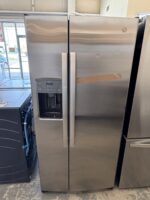 23.0 cu. ft. Side by Side Refrigerator in Fingerprint Resistant Stainless Steel, Standard Depth
