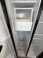 33 in. 22.3 cu. ft. Standard Depth Side by Side Refrigerator in Black - Image 4