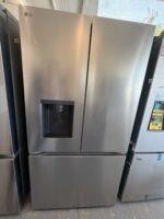 26 cu. ft. Counter-Depth MAX 3-Door French Door Refrigerator in Stainless Steel Look with Tall Ice and Water Dispenser