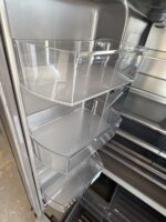 STUDIO 27 cu. ft. SMART Counter Depth 3-Door French Door Refrigerator in PrintProof Stainless Steel with Water and Ice - Image 5