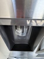 36 in. 26 cu. ft. Smart Counter-Depth MAX French Door Refrigerator with Dual Ice Makers in PrintProof Stainless Steel - Image 2