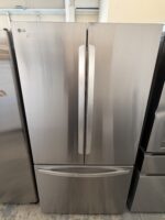 27 cu. ft. Smart Counter-Depth MAX French Door Refrigerator with Internal Water Dispenser in PrintProof Stainless Steel