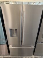 36 in. 30 cu. ft. Standard Depth French Door Refrigerator in PrintShield Stainless with Exterior Water and Ice