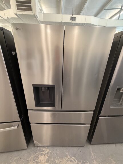 36 in. 29 cu. ft. Standard-Depth MAX 4-Door French Door Refrigerator in Stainless Steel Look with Full Convert Drawer