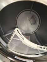WashTower Stacked SMART Laundry Center 4.5 Cu.Ft. Front Load Washer & 7.4 Cu.Ft. Electric Dryer in Graphite Steel - Image 4