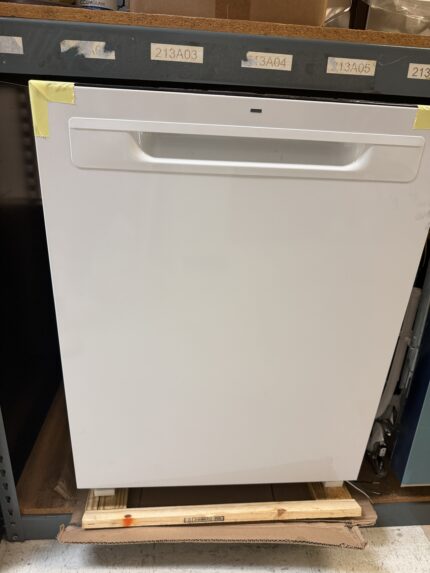 24 in. White Top Control Built-In Tall Tub Dishwasher with 3rd Rack, Bottle Jets, 45 dBA