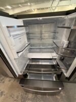 GE Profile 22.4 Cu. Ft. Smart Counter-Depth 4-Door French-Door Refrigerator in Fingerprint Resistant Stainless Steel - Image 3